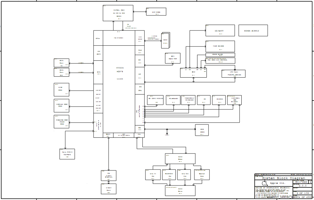 Apple Schematics  U2013 Page 5  U2013 Laptop Schematic