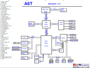 Asus A6T Block Diagram