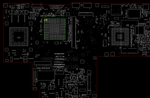 Dell Inspiron 6400 board view