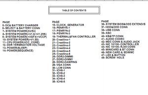 HP Compaq 6720s circuit diagram