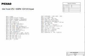 Fujitsu PI 1536 schematic diagram