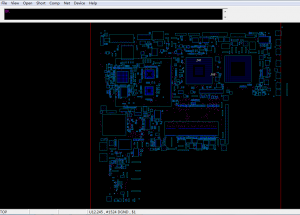 HP compaq nc4010 Board View