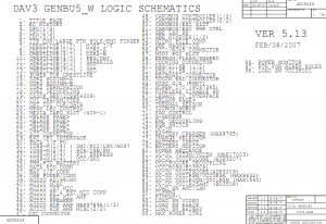 Lenovo Thinkpad R61 schematics