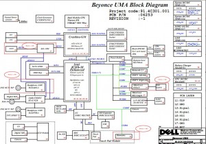 Dell Inspiron 1318 Block Diagram