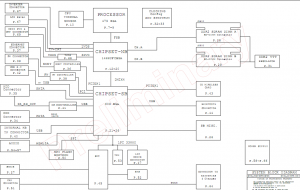 Apple A1181 Block Diagram