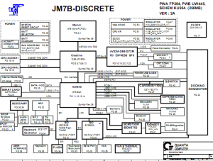 Dell Latitude D830(DISCRETE) Block Diagram