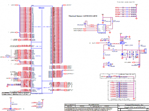 Toshiba Satellite M100 Circuit diagram