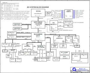 acer TravelMate 3200 Block Diagram