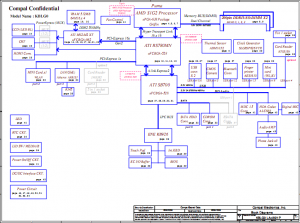 acer Aspire 4535G Block Diagram