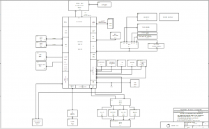 Apple Macbook 13″ Unibody A1278 Block diagram