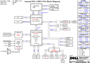 Dell Inspiron M4010 Block Diagram