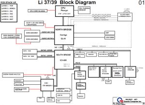 Fujitsu Li 3710 Li 3910 Block Diagram