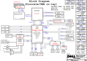 Dell Inspiron 14 (N4050) Block Diagram