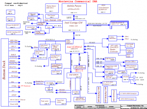 acer TravelMate 6493 Block Diagram