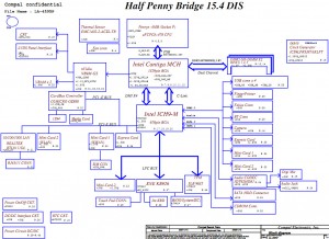 Dell Vostro 1500 1520 Block Diagram