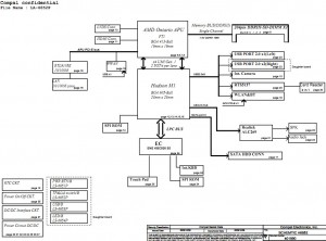 Toshiba Satellite NB550D Block Diagram