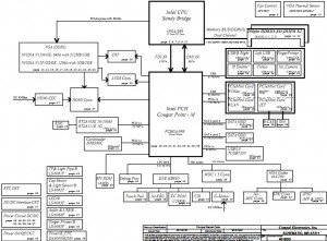 Toshiba Satellite P770 Block Diagram