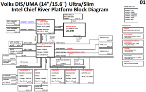 HP Sleekbook 14-156LA Block Diagram