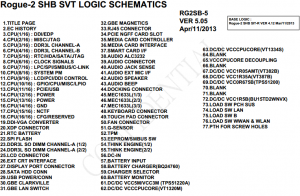 Lenovo ThinkPad X240 SCHEMATICS