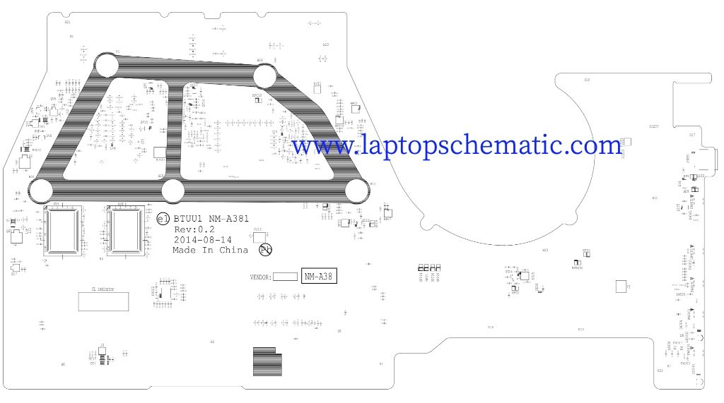 Lenovo Yoga3 14 (LCFC NM-A381) Boardview