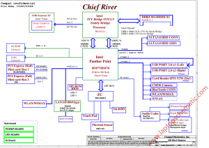 Lenovo IdeaPad S300 S400 LA-8951P Block Diagram: