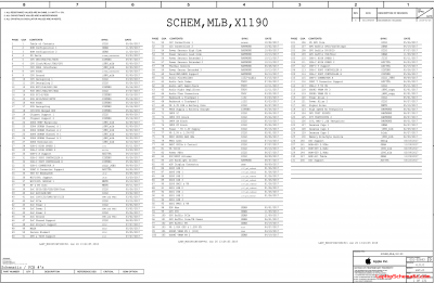 Macbook Pro 15" (A1990, 820-01041) Schematic