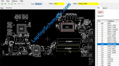 Dell G3 3579 3779 LA-F611P Boardview