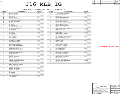 Apple iMac 21.5-inch A1418 820-3588-A Schematic