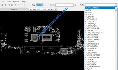 Dell XPS 15 9570 DAM00 LA-F541P Boardview