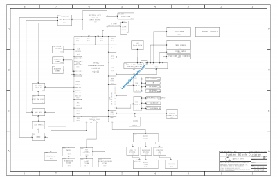 Apple MacBook Pro 15 A1286 820-2915 Block Diagram