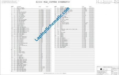 Apple MacBook Pro 13 2019 A2159 820-01598-A 051-04273 Schematic