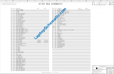 Apple MacBook Pro 13 A2289 820-01987 schematic diagram