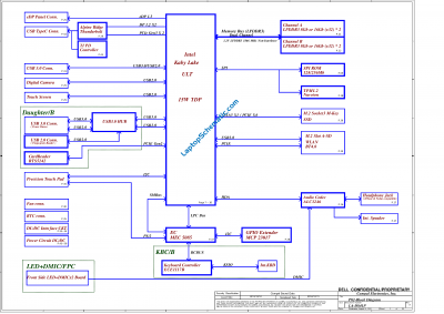 DELL XPS 9360 LA-D841P Schematic