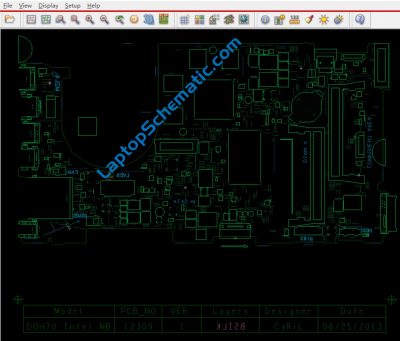 Dell Inspiron 17 7737 DOH17 12309-1 Boardview