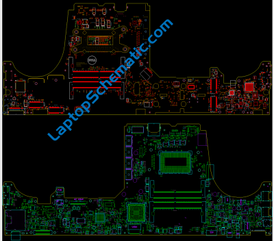 Dell Precision 7540 LA-H271P EDA50 Boardview