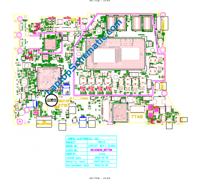 Dell XPS 15 9575 DAZ10 LA-F211P Boardview PDF