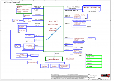 Lenovo IdeaPad 300-17isk LCFC BMWD1 NM-A491 Rev 1.0 Schematic