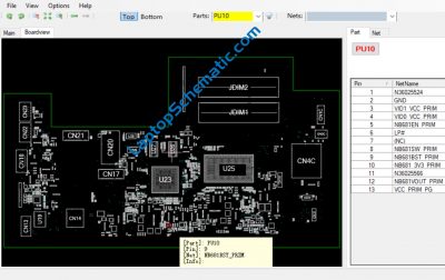 HP ProBook 430 440 G3 DA0X61MB6G0 Boardview