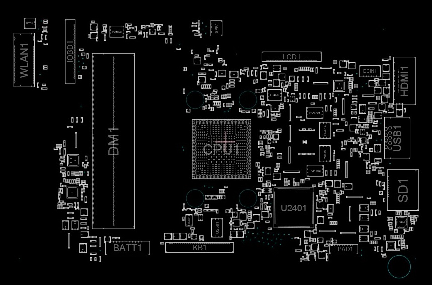 Dell Inspiron 11 3195 2-in-1 Schematic & Boardview 18811-1 - Laptop