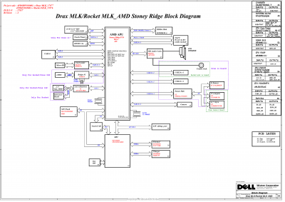 Dell Inspiron 11 3180 3185 motherboard Schematic diagram