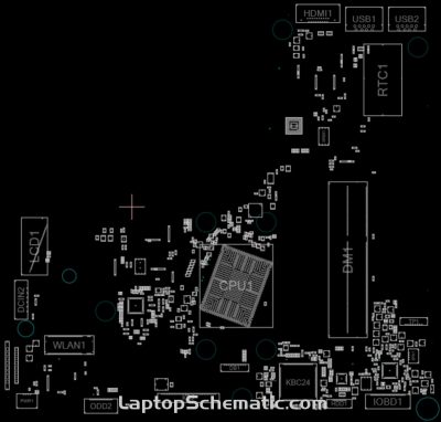 Dell Inspiron 3462 3562 Vostro 3562 Schematic & Boardview 16823-1