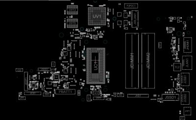 Dell Inspiron 3490 3590 3790 5494 5594 Vostro 3490 3590 (UMA GPU) Schematic & Boardview FDI50 LA-G717P