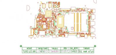 Dell Inspiron 7570 7573 Schematic & Boardview 16841-1