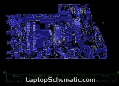 Dell Inspiron 7570 7573 Schematic & Boardview 16841-1