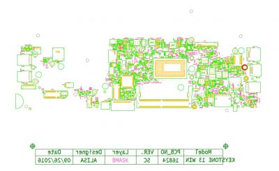 Dell Latitude 13 3380 16824-1 Schematic & Boardview