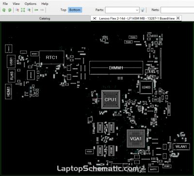 Lenovo Flex 2-14d - LF145M MB - 13287-1 BoardView