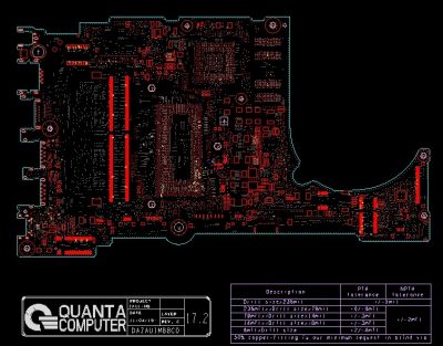 Acer Chromebook Spin 311 CP311-3H Schematic DA0ZDEMB8B0 Motherboard