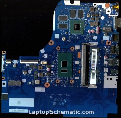 Lenovo IdeaPad 310-15ISK 510-15ISK (DIS GPU) Schematic & Boardview NM-A751 CG411 CG511