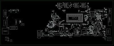 Lenovo Thinkpad X13 Yoga Boardview LBB-2 19733-1 Motherboard