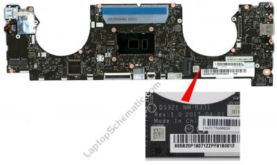 Lenovo Ideapad 720S-13IKB (Type 81A8) NM-B331 Motherboard